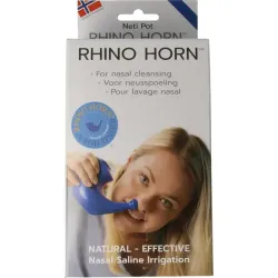 Rhino Horn Neusspoeler blauw