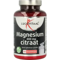 Lucovitaal Magnesium citraat 400mg poeder