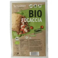 Schnitzer Focaccia 4 stuks glutenvrij bio