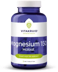 Vitakruid Magnesium 150 Malaat met Vitamine B6 (P-5-P)