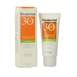 Biodermal Zon fluid matterende zonnefluide SPF30