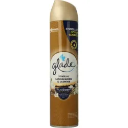 Glade Aerosol sensual sandelwood & jasmin