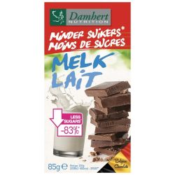 Damhert Chocoladetablet melk minder suikers