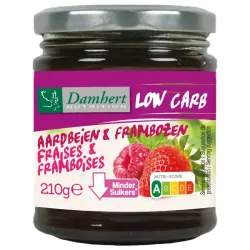 Damhert Confituur aardbei/framboos low carb