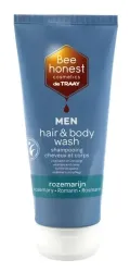 Traay Bee Honest Hair & body wash men rozemarijn