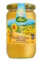 Traay Zonnebloemhoning creme bio