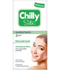 Chilly Silx Harsstrips gezicht normale huid