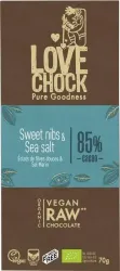 Lovechock Sweet nibs & seasalt bio