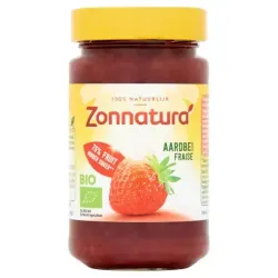 Zonnatura Fruitspread aardbei 75% bio
