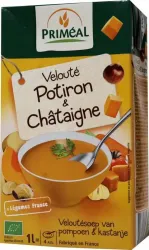 Primeal Veloute gebonden soep pompoen kastanje bio