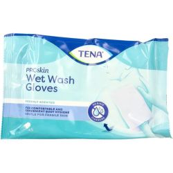 Tena Wet wash glove freshly