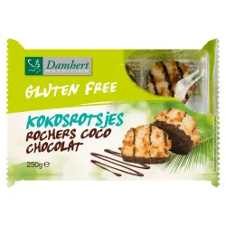 Damhert Kokosrotsen chocolade glutenvrij