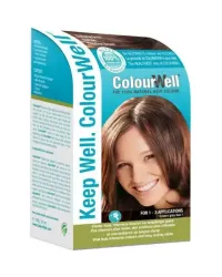 Colourwell 100% Natuurlijke haarkleuring kastanje bruin