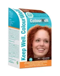 Colourwell 100% Natuurlijke haarkleur koper rood