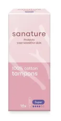 Sanature Tampons super