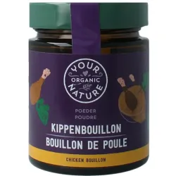 Your Organic Nat Heldere kippenbouillonpoeder zonder gist bio