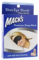 Macks Shut eye shade sleep mask