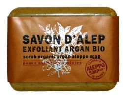 Aleppo Soap Co Zeep exfoliant argan bio