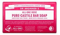 Dr Bronners Barsoap rose