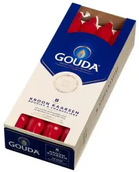 Gouda Kroonkaars robijnrood 240/24