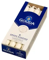 Gouda Kroonkaars ivoor 240/24