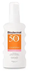 Biodermal Zonnespray gevoelige huid SPF50 