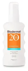 Biodermal Zonnespray hydraplus SPF20