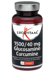 Lucovitaal Glucosamine & curcumine 1500/40mg