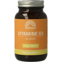 Mattisson Vitamine D3 75mcg 3000IE