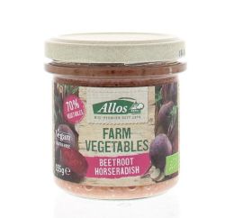 Allos Farm vegetables rode biet & mierikswortel bio