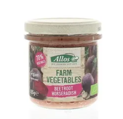 Allos Farm vegetables rode biet & mierikswortel bio