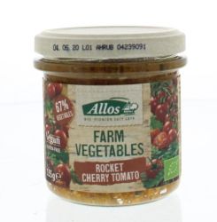 Allos Farm vegetables rucola & kerstomaat bio