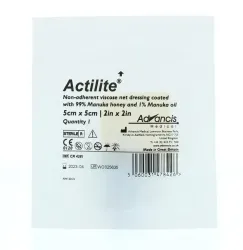 Advancis Actilite manuka non adh. netverband viscose 5 x 5