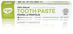 Green People Tandpasta fennel & propolis muntvrij