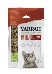 Yarrah Mini snack voor katten bio