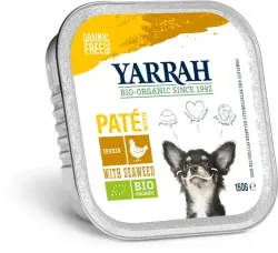 Yarrah Hondenvoer pate met kip bio