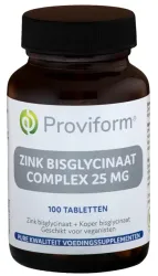 Proviform Zink bisglycinaat 25mg complex