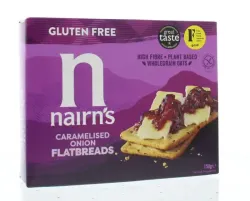 Nairns Flatbread gekarameliseerde ui
