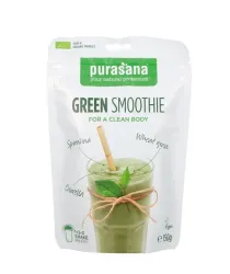 Purasana Green smoothie shake vegan bio