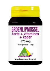 SNP Groenlipmossel forte   vitamines   koper