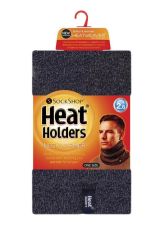 Heat Holders Mens neck warmer navy one size