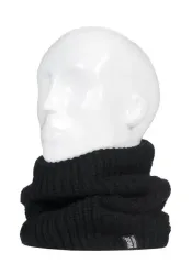 Heat Holders Mens neck warmer black larvic one size