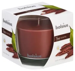 Bolsius True Scents geurglas 95/95 old wood