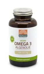 Mattisson Vegan omega-3 algenolie DHA 260mg