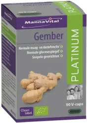 Mannavital Gember platinum bio