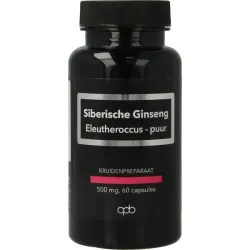 Apb Holland Siberische ginseng/eleutherococcus 500mg