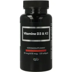 Apb Holland Vitamine D3 50mcg & K2 50mcg forte