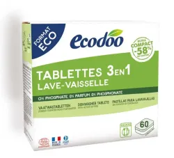 Ecodoo Vaatwas tabletten 3-in-1 geconcentreerd XL bio