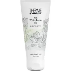 Therme Zen white lotus shower satin