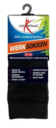 Lucovitaal Bamboe wandel werk sportsokken maat 39-42